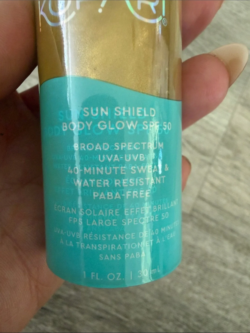 Kopari SPF 50 Sun Shield glow